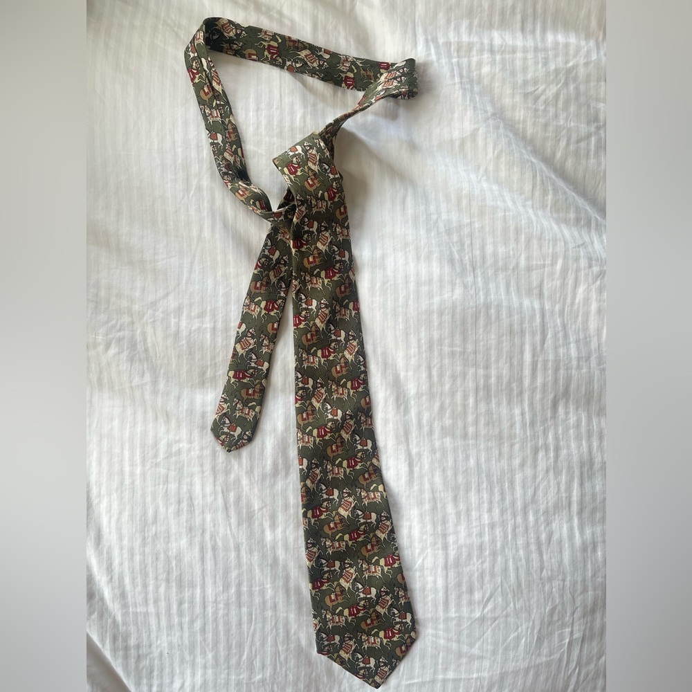 Salvatore Ferragamo 100% Silk Tie